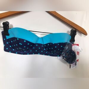 Spanx Bikini Top New With Tags Blue Size 6 Womans